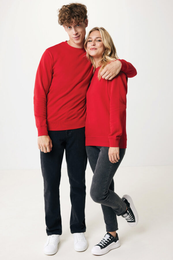 Iqoniq Etosha lightweight recycled cotton crew neck - Red