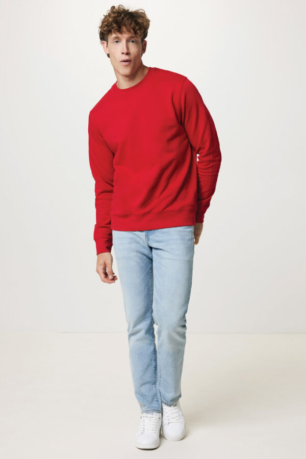 Iqoniq Etosha lightweight recycled cotton crew neck - Red