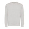 Iqoniq Etosha lightweight recycled cotton crew neck - Light Heather Grey