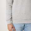 Iqoniq Etosha lightweight recycled cotton crew neck - Light Heather Grey