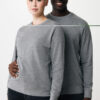 Iqoniq Etosha lightweight recycled cotton crew neck - Light Heather Anthracite