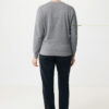 Iqoniq Etosha lightweight recycled cotton crew neck - Light Heather Anthracite