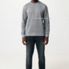 Iqoniq Etosha lightweight recycled cotton crew neck - Light Heather Anthracite