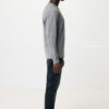 Iqoniq Etosha lightweight recycled cotton crew neck - Light Heather Anthracite