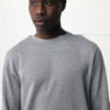 Iqoniq Etosha lightweight recycled cotton crew neck - Light Heather Anthracite