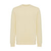 Iqoniq Etosha lightweight recycled cotton crew neck - Cream Yellow