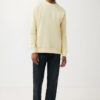 Iqoniq Etosha lightweight recycled cotton crew neck - Cream Yellow