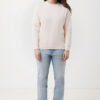 Iqoniq Etosha lightweight recycled cotton crew neck - Cloud Pink