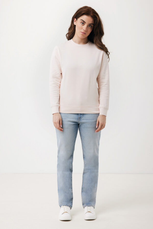 Iqoniq Etosha lightweight recycled cotton crew neck - Cloud Pink