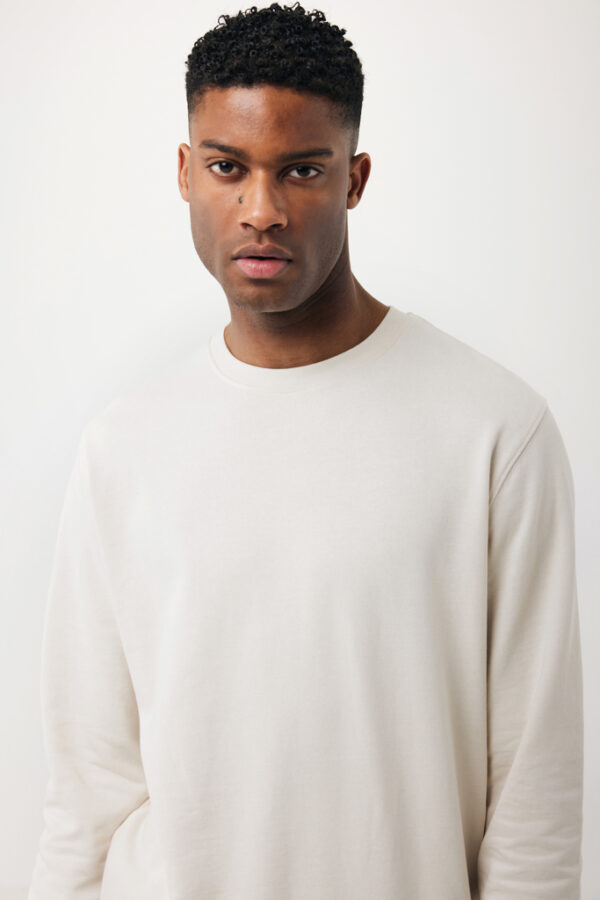 Iqoniq Etosha lightweight recycled cotton crew neck - Ivory White