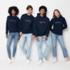 Iqoniq Jasper recycled cotton hoodie - Navy