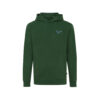 Iqoniq Jasper recycled cotton hoodie - Forest Green