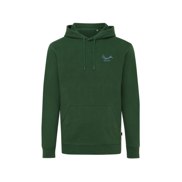 Iqoniq Jasper recycled cotton hoodie - Forest Green