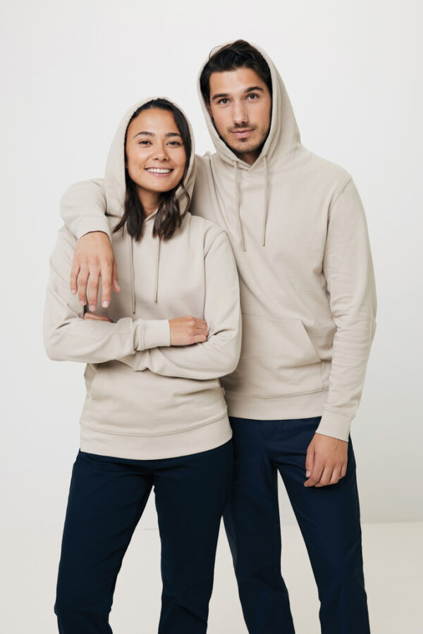 Iqoniq Jasper recycled cotton hoodie - Desert