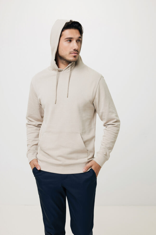 Iqoniq Jasper recycled cotton hoodie - Desert