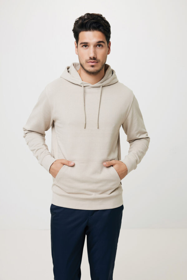 Iqoniq Jasper recycled cotton hoodie - Desert