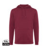 Iqoniq Jasper recycled cotton hoodie - Burgundy