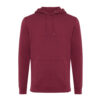 Iqoniq Jasper recycled cotton hoodie - Burgundy