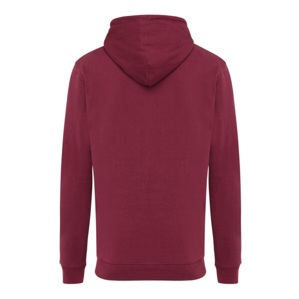 Iqoniq Jasper recycled cotton hoodie - Burgundy