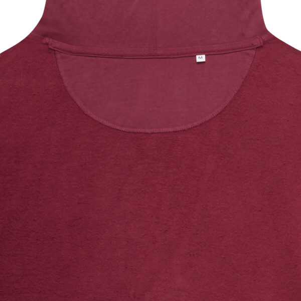 Iqoniq Jasper recycled cotton hoodie - Burgundy