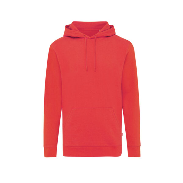 Iqoniq Jasper recycled cotton hoodie - Luscious Red