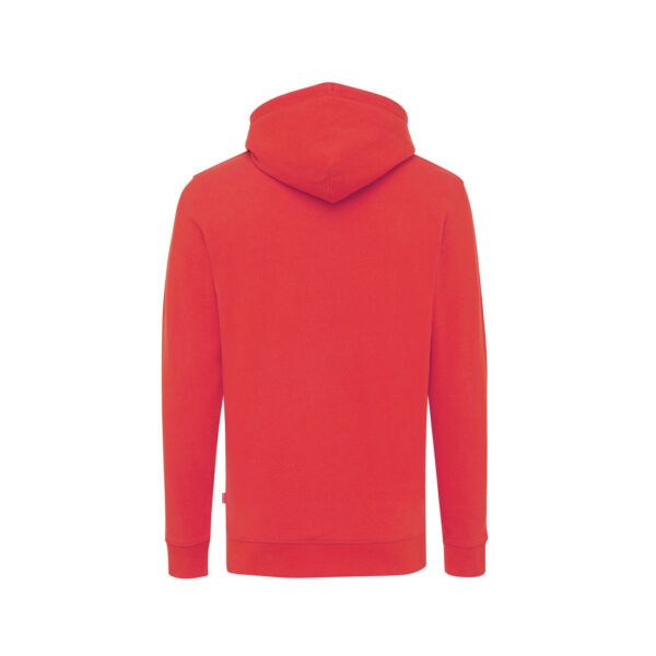 Iqoniq Jasper recycled cotton hoodie - Luscious Red