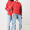 Iqoniq Jasper recycled cotton hoodie - Luscious Red