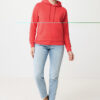 Iqoniq Jasper recycled cotton hoodie - Luscious Red