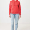 Iqoniq Jasper recycled cotton hoodie - Luscious Red