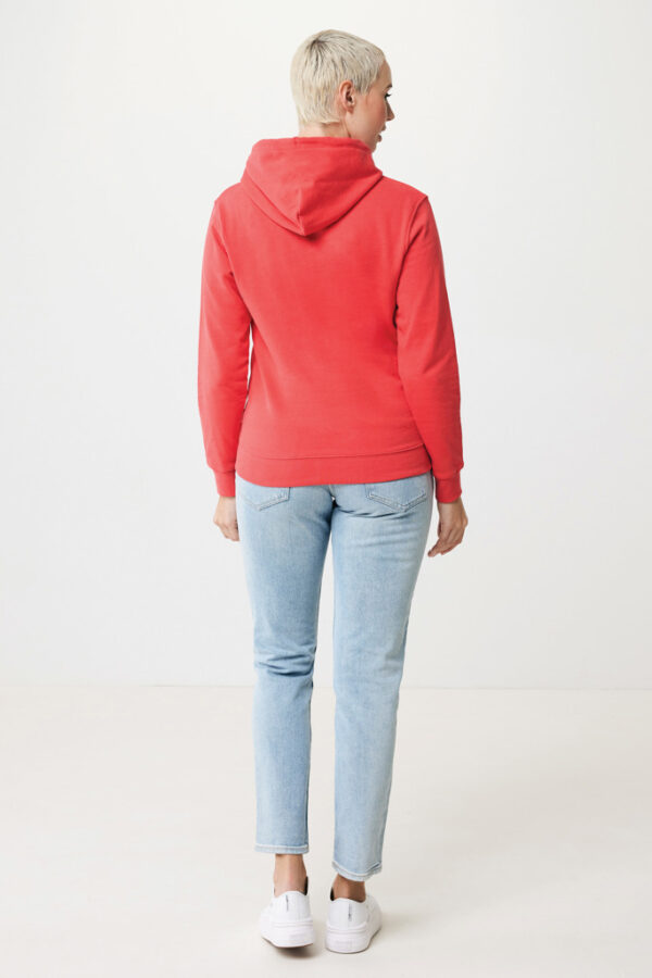 Iqoniq Jasper recycled cotton hoodie - Luscious Red