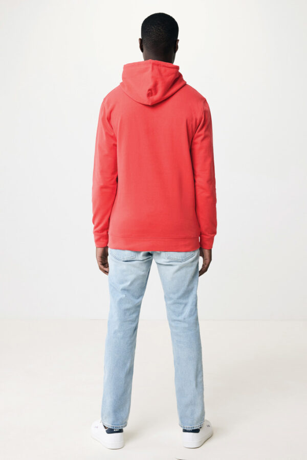 Iqoniq Jasper recycled cotton hoodie - Luscious Red