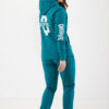 Iqoniq Jasper recycled cotton hoodie - Verdigris