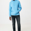 Iqoniq Jasper recycled cotton hoodie - Tranquil Blue