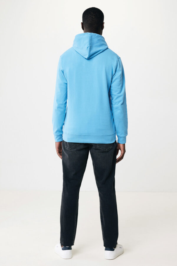 Iqoniq Jasper recycled cotton hoodie - Tranquil Blue