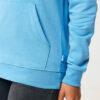 Iqoniq Jasper recycled cotton hoodie - Tranquil Blue