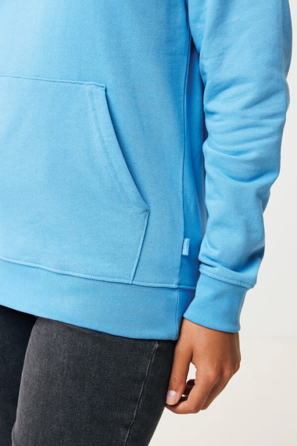 Iqoniq Jasper recycled cotton hoodie - Tranquil Blue