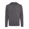 Iqoniq Jasper recycled cotton hoodie - Anthracite