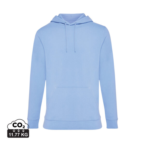 Iqoniq Jasper recycled cotton hoodie - Sky Blue