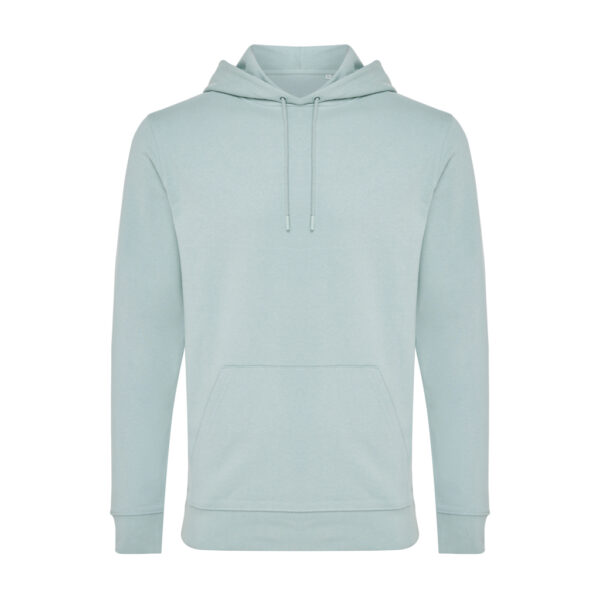 Iqoniq Jasper recycled cotton hoodie - Iceberg Green