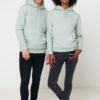 Iqoniq Jasper recycled cotton hoodie - Iceberg Green