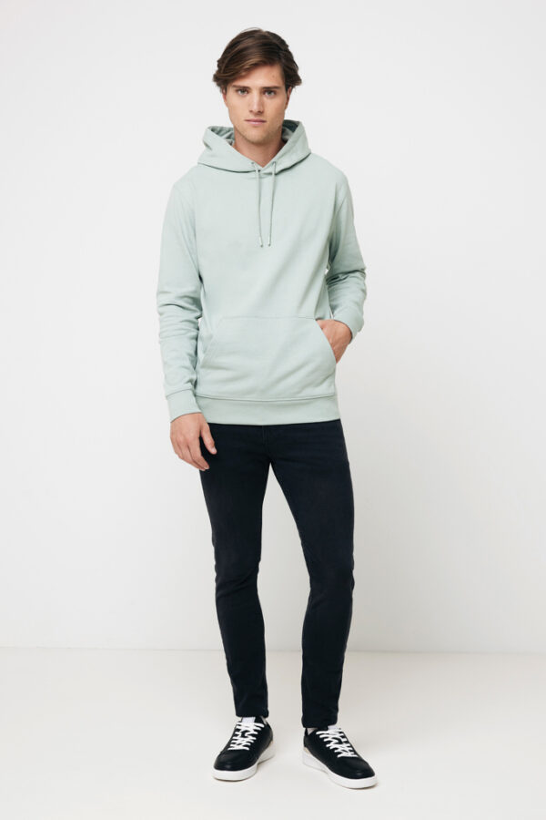 Iqoniq Jasper recycled cotton hoodie - Iceberg Green