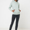 Iqoniq Jasper recycled cotton hoodie - Iceberg Green