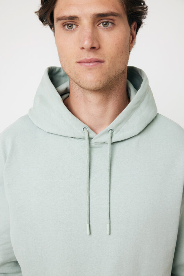 Iqoniq Jasper recycled cotton hoodie - Iceberg Green