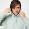 Iqoniq Jasper recycled cotton hoodie - Iceberg Green