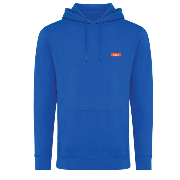 Iqoniq Jasper recycled cotton hoodie - Royal Blue