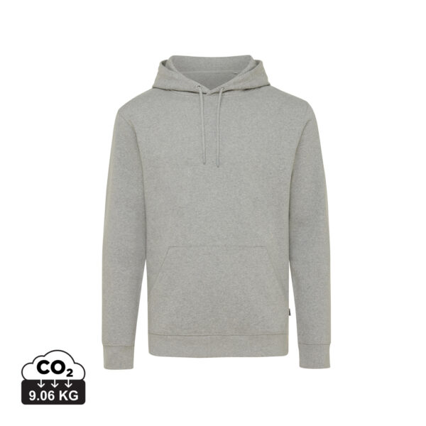 Iqoniq Torres recycled cotton hoodie undyed - Heather Grey