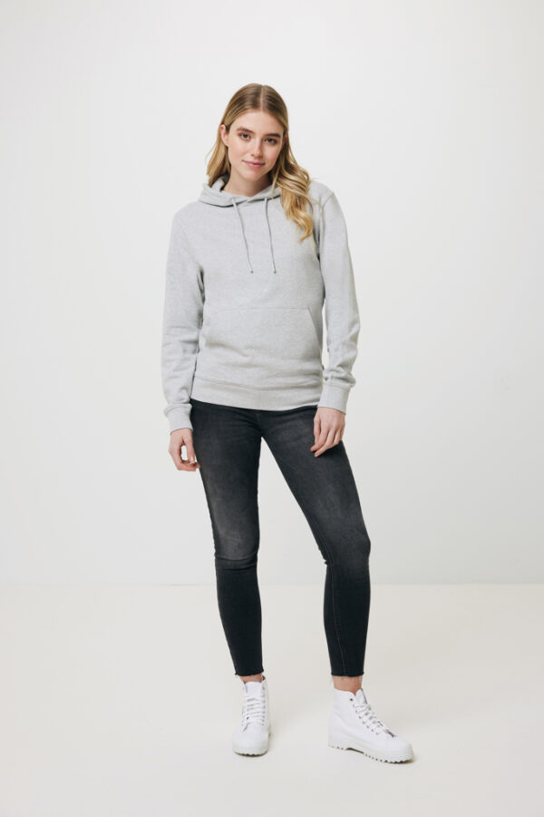 Iqoniq Torres recycled cotton hoodie undyed - Heather Grey