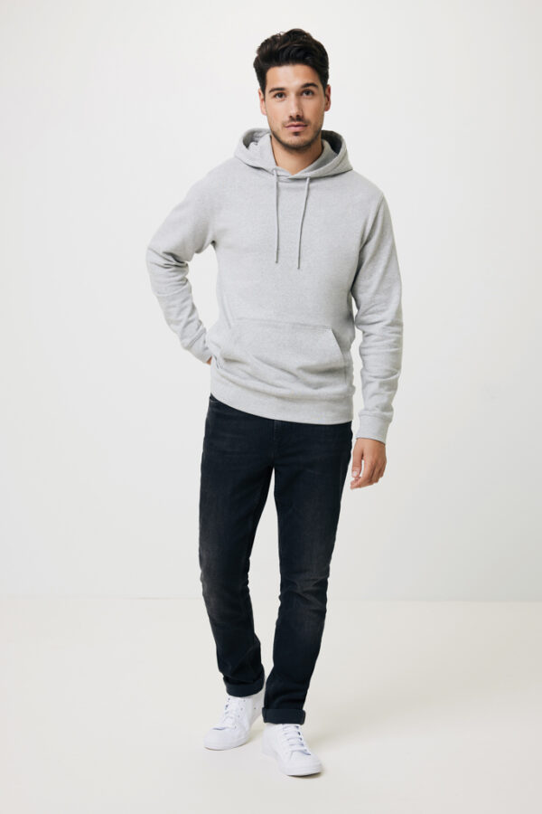 Iqoniq Torres recycled cotton hoodie undyed - Heather Grey