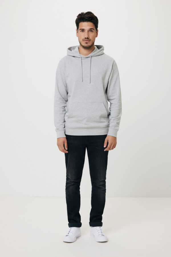 Iqoniq Torres recycled cotton hoodie undyed - Heather Grey