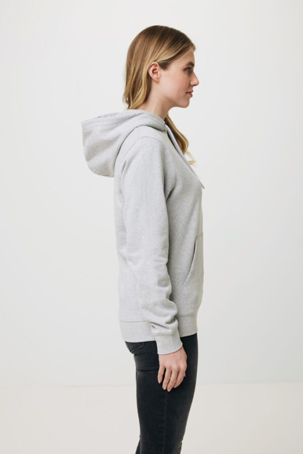 Iqoniq Torres recycled cotton hoodie undyed - Heather Grey